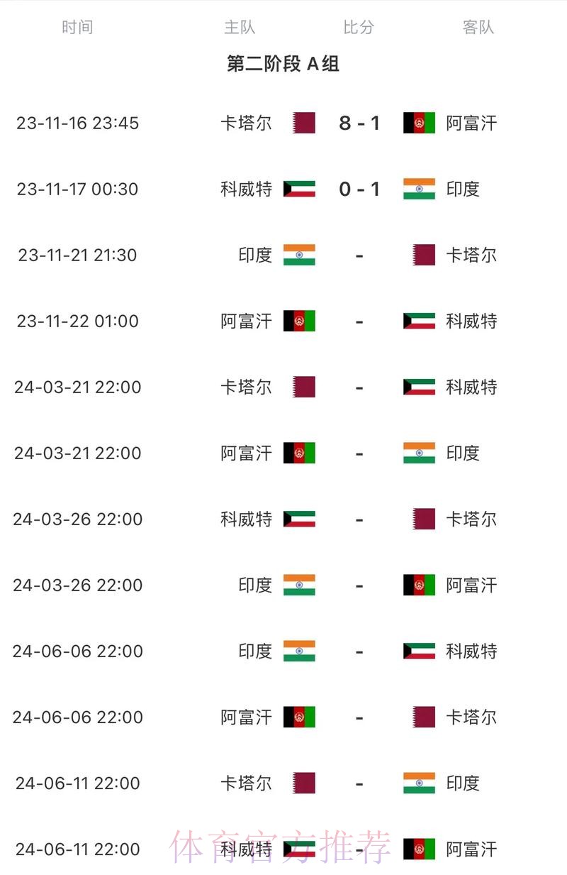 2026世界杯完整赛程实时更新全程直播官网入口